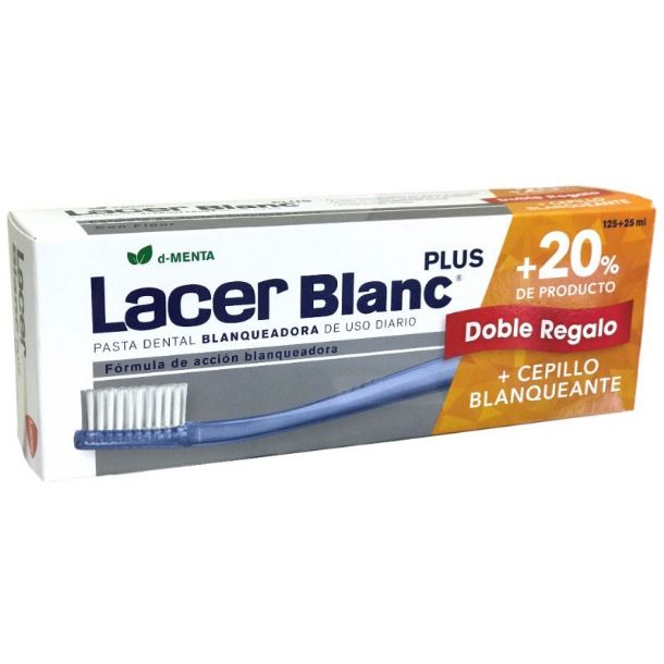 Lacer Blanc Plus + Cepillo Blanqueante Todalafarmacia 